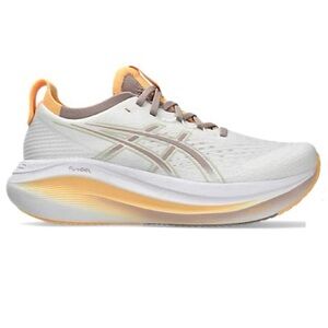 ASICS Women's Athletic Shoes in White and Orange